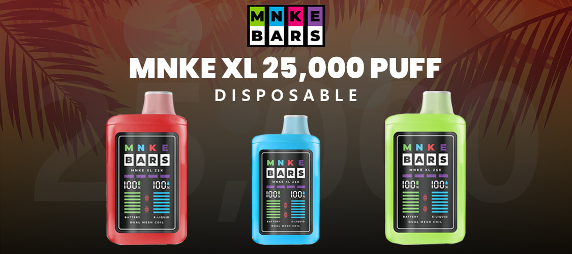 MNKE Bars MNKE XL 25,000 Puff Disposable
